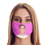 Custom Photo Face Coverings Personalized Face Mask,Print Your own Face Pictures On Your Face Cover