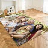 Custom Photo Logo Door Mat - Soft, Anti-Slip, Washable Area Rug for Home