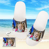 Custom Photo Slippers Personalized Sliders Sandals For Baby & Kids