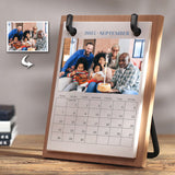 Personalized Custom Photo Desk Calendar - Capture Precious Moments in Style