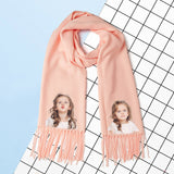 Custom Photo Scarf - Create Your Own Personalized Scarf with Photo