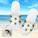 Custom Photo Slippers Personalized Sliders Sandals For Baby & Kids