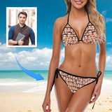 Custom Boyfriend Face Swimwear Personalized Bikini