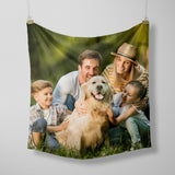 Personalized Photo Printed Handkerchief Custom Pocket Squares for Man and Woman