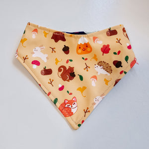 Fuji-san Autumn Reversible Bandana