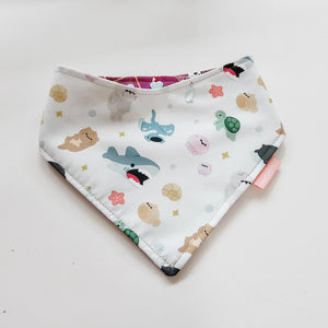 Marine Life Reversible Bandana