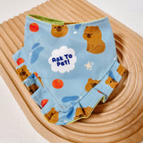 Capybara Ask To Pet Reversible Bandana