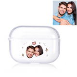 Custom Photo AirPods 1/2/pro/3 Case Lovely Earphone Case Transparent