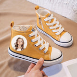 Custom Canvas Shoes, Personalize Canvas Shoes Waist High for baby, Kids