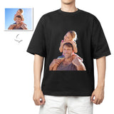 Personalized Unisex Polo Shirt, Custom Double-Sided Photo Print Design