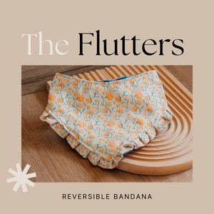 The Flutters Reversible Bandana