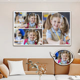 Custom 3pcs Photo Canvas: Personalized Wall Art with Your Memories