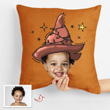 Custom Photo Throw Pillows For Halloween