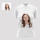 Custom Unisex Polo Shirt, Double-Sided Photo Print, Personalized Design