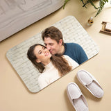 Custom Photo Logo Door Mat - Soft, Anti-Slip, Washable Area Rug for Home