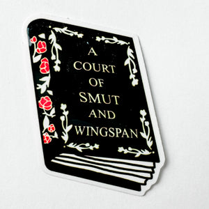 A Court of Smut and Wingspan Sticker for ACOTAR Fans