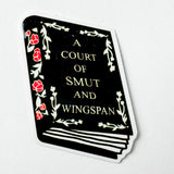 A Court of Smut and Wingspan Sticker for ACOTAR Fans