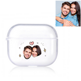 Custom Photo AirPods 1/2/pro/3 Case Lovely Earphone Case Transparent