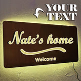 Personalized Name Mirror with LED Lights: Illuminate Your Space with Elegance