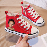 Custom Canvas Shoes, Personalize Canvas Shoes Waist High for baby, Kids