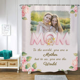 Customized Shower Curtain for Mom Best Mother's day Gift