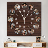 12pcs Photo Wall Clock Personalized Clock