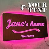 Personalized Name Mirror with LED Lights: Illuminate Your Space with Elegance