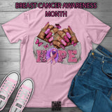 Breast Cancer Awareness Glam Nails Shirt