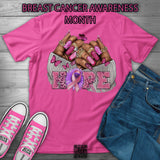 Breast Cancer Awareness Glam Nails Shirt