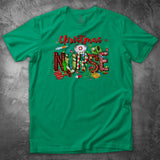 Christmas Nurse T Shirt