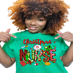 Christmas Nurse T Shirt