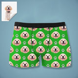 Custom Boxer with Photo Mens Underwear with Dog Face