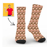 Custom Face Mash Socks