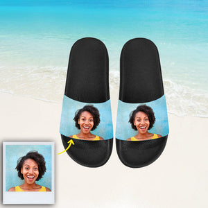 Custom Photo Face Slippers Personalized Sliders Sandals With Your Photo