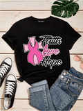 Faith Love and Hope T Shirt