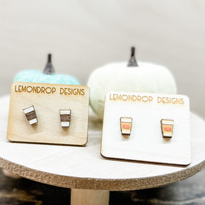 Latte Earrings