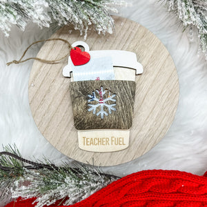 Coffee Gift Card Holder Ornament