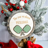 2024 The Year We Played Pickleball Ornament