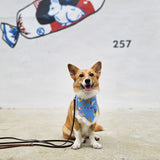 Otters & Singapore Special Reversible Bandana (Light Blue)