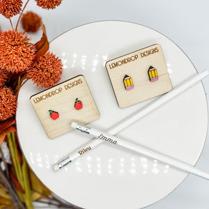 Back to School Earrings