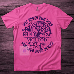 McLeod Family Reunion T Shirts (PRIVATE ORDER)