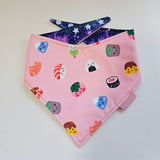 Okashi (Pink) Reversible Bandana