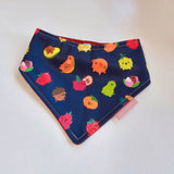 Fruits Dog (Navy) Reversible Bandana