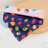 Fruits Dog (Navy) Reversible Bandana