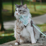 Watercolor Lil Grey Doggo Reversible Bandana