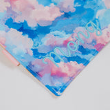 Watercolor Clouds Reversible Bandana