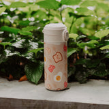 Breakfast Stainless Steel Tumbler (450ML)