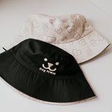 Reversible Oatcrafts x Dog Mom Bucket Hat (Wide brim)