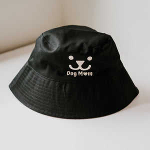 Reversible Oatcrafts x Dog Mom Bucket Hat (Wide brim)