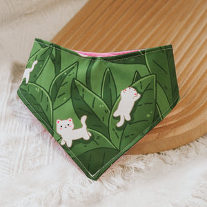 Garden Kitties Reversible Bandana